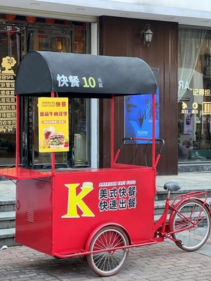 Upgrade Your Beverage with Customized Ice Cream Cart Tricycle Food Coffee Cart Bike