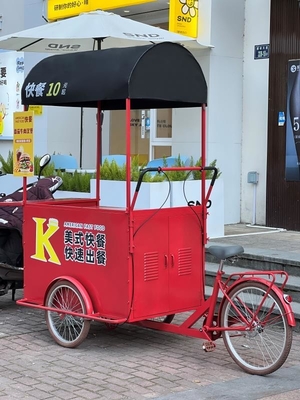 Upgrade Your Beverage with Customized Ice Cream Cart Tricycle Food Coffee Cart Bike
