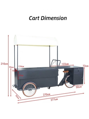 Maximize Your Food Business Potential with Our 200kg Capacity Food Delivery Tricycle