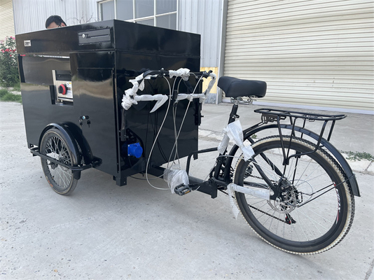 Electric Solar Panel Food Tricycle for Easy and Convenient Operation 277*210*70cm