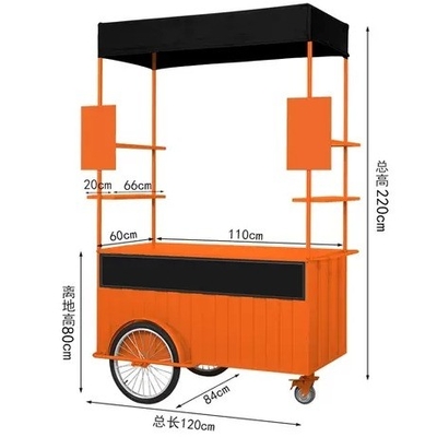 Australia Scooter Food Cart Tricycle with Soybean Material and Compact Size