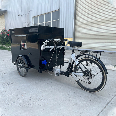 GL-MQ270 Coffee Cart Bicycle Front Cabinet Size 1300x750x700mm for Easy Maintenance