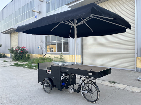 GL-MQ270 Coffee Cart Bicycle Front Cabinet Size 1300x750x700mm for Easy Maintenance