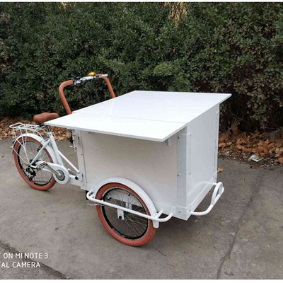 CE Certified 2023 Electric Coffee Tricycle Certificate CE Coffee Bicycle