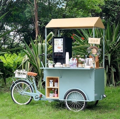 Mobile Business Tricycle Bike Design Fast Food Motor Tricycle for Food Beverage Shops