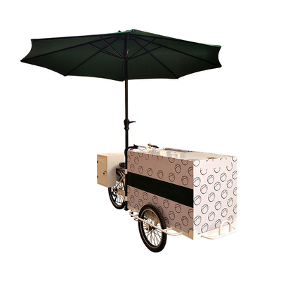 Customised Tricycle Food Cart for Good Selling Coffee Vending Cafe Bike