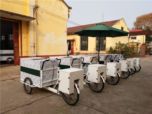 Customised Tricycle Food Cart for Good Selling Coffee Vending Cafe Bike