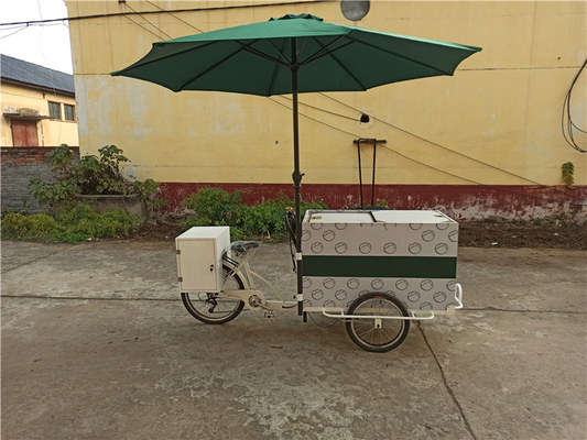Customised Tricycle Food Cart for Good Selling Coffee Vending Cafe Bike