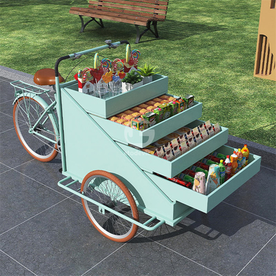 Leisure Fast Food Equipment Food Bike Vending Truck with Customization Acceptable 80kg