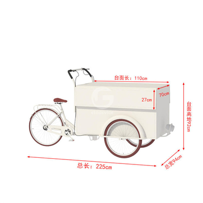 Discover the Secrets of Los Angeles' Tricycle Food Carts Hand Push Operation Mode