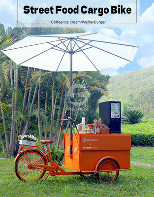 Hand Push Tricycle Food Carts Navigating LA's Food Scene for Cooking Oil Factories