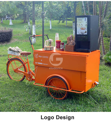 Hand Push Tricycle Food Carts Navigating LA's Food Scene for Cooking Oil Factories