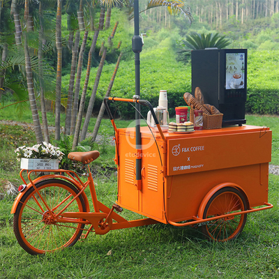 Hand Push Tricycle Food Carts Navigating LA's Food Scene for Cooking Oil Factories
