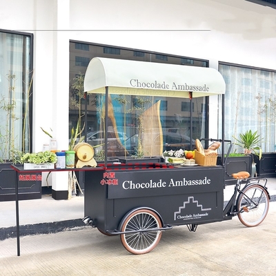 Field Maintenance Full Kitchen Outdoor Mobile Tricycle Food Truck for 1-2 People