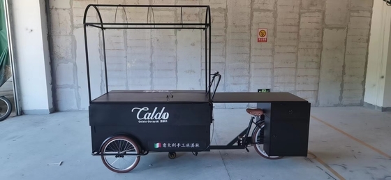 Field Maintenance Full Kitchen Outdoor Mobile Tricycle Food Truck for 1-2 People