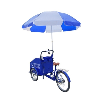 Street Snack Sales with Customized Cooking Equipments on 3 Wheel Electric Food Cart