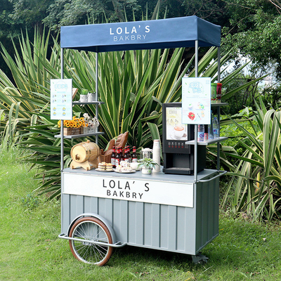 Rolling Delicacies A Global Culinary Experience on Hand Push Tricycle Food Carts