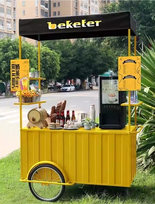 Ice Cream Tricycle Trailer Food Bike with High Output and Long Service Life