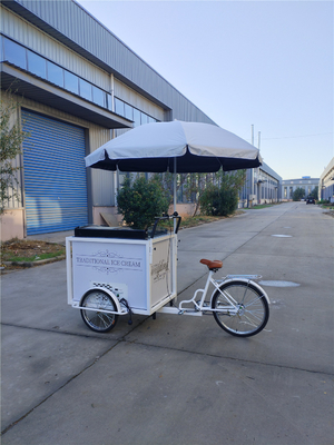 Customized Service Provided Multifunctional Coffee Trailer Bike for Intimate Settings