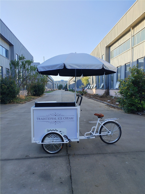 Customized Service Provided Multifunctional Coffee Trailer Bike for Intimate Settings