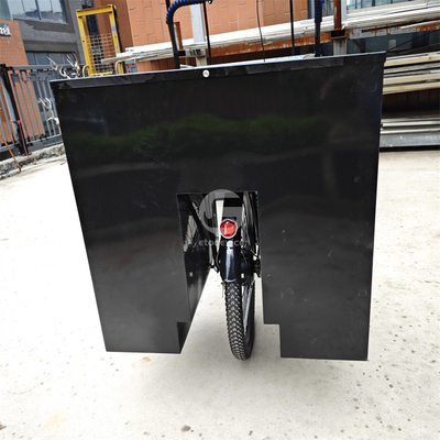 Restaurant Beautiful Design Decorative Display 110*70cm Tricycle Food Cart with Umbrella