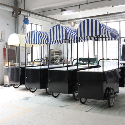 110*70cm Mobile Hot Dog Food Vending Cart with Inside Equipments an as Your Requirement