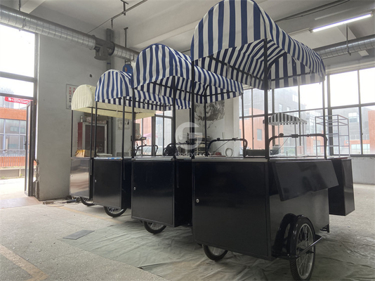 110*70cm Mobile Hot Dog Food Vending Cart with Inside Equipments an as Your Requirement