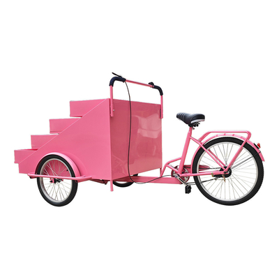 High Productivity Outdoor Electric Fast Food Tricycle for Bakery Applications