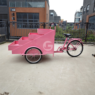 120KG Tricycle Food Cart for Fruit Vending Inside Equipments As Your Requirement