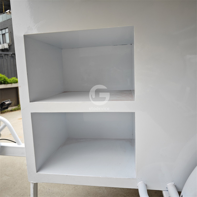 Outdoor Mobile Fast Food Tricycle with Cold Drink Freezer and Video Technical Support