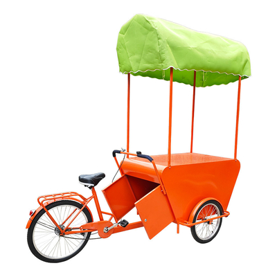 Conveniently Designed Outdoor Food Travel Vending Bike with Custom Cargo Tricycle