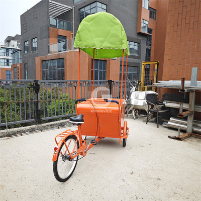 Conveniently Designed Outdoor Food Travel Vending Bike with Custom Cargo Tricycle