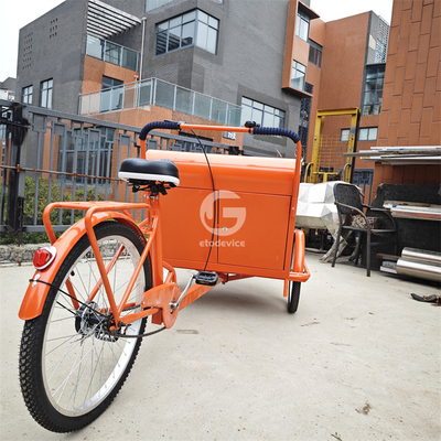 Conveniently Designed Outdoor Food Travel Vending Bike with Custom Cargo Tricycle