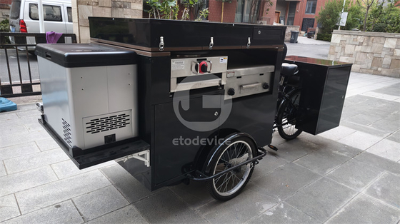 Street Hotdog Food Cart Perfect for 1-2 People and Mouth-Watering Hamburgers