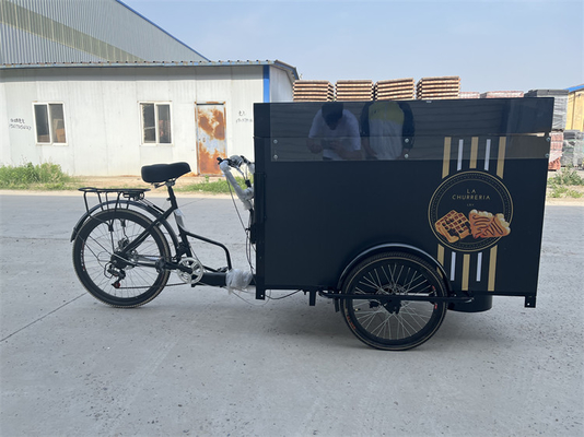 Customized Color Electric Mobile Drink Tricycle for Fast Food and Coffee Cart Sale