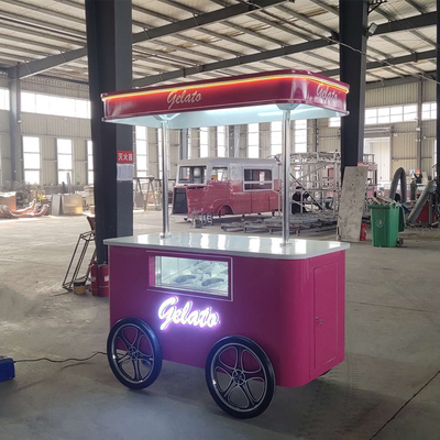 mobile design ice cream push carts for sale used ice cream mobile cart food cart