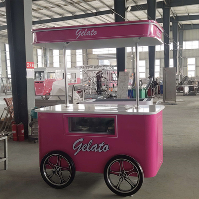 mobile design ice cream push carts for sale used ice cream mobile cart food cart