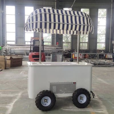 The Ultimate Soft Serve Ice Cream Experience: Food Service Carts for Outdoor Vans