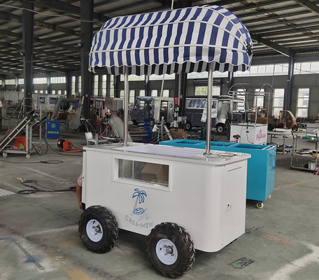 The Ultimate Soft Serve Ice Cream Experience: Food Service Carts for Outdoor Vans