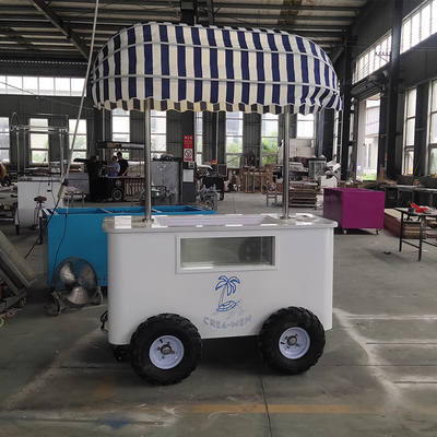 The Ultimate Soft Serve Ice Cream Experience: Food Service Carts for Outdoor Vans
