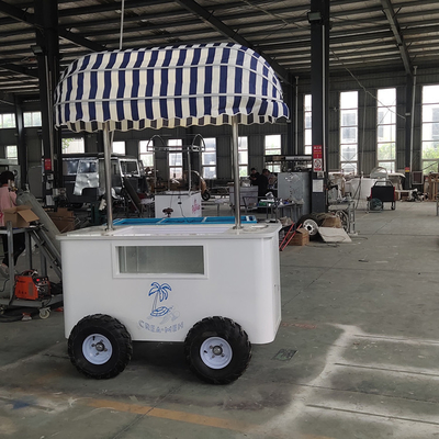The Ultimate Soft Serve Ice Cream Experience: Food Service Carts for Outdoor Vans