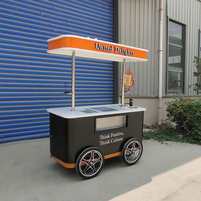 Beach Ice Cream Cart With Freezer/Gelato Cart /italian ice cream cart