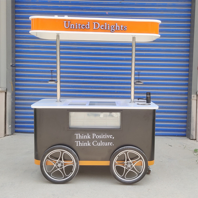 Italy designed Ice cream Cart italian ice cream push carts for outside