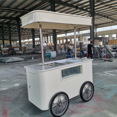 Italy designed Ice cream Cart italian ice cream push carts for outside