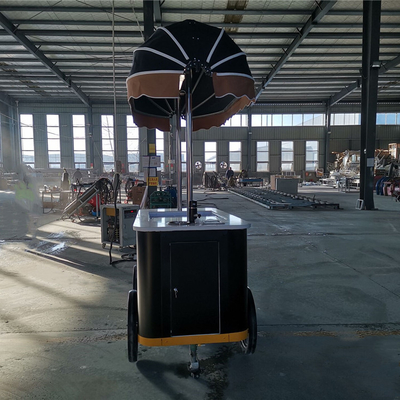Ice Cream Trucks Mobile Hard Ice Cream Ball Push Food Cart Chinese Manufacturers Ice Cream Cart