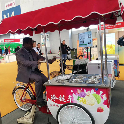 2023 China mobile Street Juice Vending Carts Ice Cream Popsicle Cart food cart