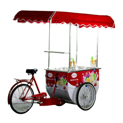 2023 China mobile Street Juice Vending Carts Ice Cream Popsicle Cart food cart