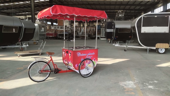2023 China mobile Street Juice Vending Carts Ice Cream Popsicle Cart food cart