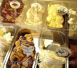 Hot Sale Cheap Gelato Ice Cream Display Freezer Italian Ice Cream Cart
