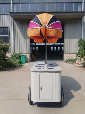 factory directly sale customized gelato cart ice cream cold stone ice cream cart